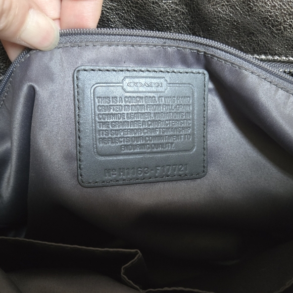 Coach H1163-F11721 Metallic Rose Gold Shoulder Tote Bag - Picture 2 of 8